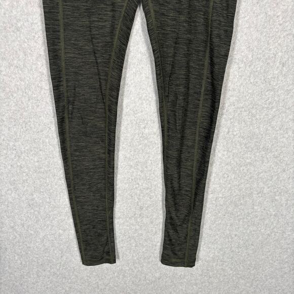 Victorias Secret Leggings XS 2 Ultimate Pockets 7/8 Army Olive Heathered Active - Picture 3 of 12